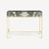 FORNASETTI Console with drawer Giardino Settecentesco green/ivory M40Y128BOFOR23VER