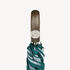 FORNASETTI Folding Umbrella Serratura su Malachite Green/Black OM104PGFOR23VER