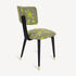 FORNASETTI Upholstered chair Oggetti su canneté Black/White/Green M66Y156POFOR24NER