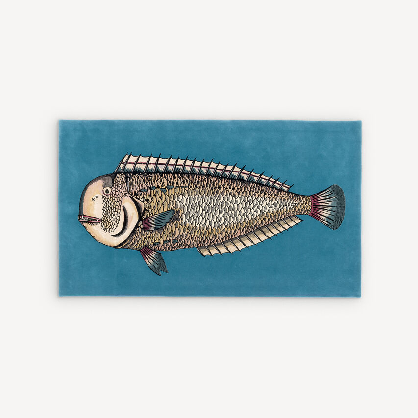 FORNASETTI Rug Lampuga Multicolour FR19006YFOR21AZZ