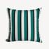 FORNASETTI Outdoor cushion Rigato green/white/black PILL394E60FOR22VER