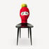 FORNASETTI Chair Lux Gstaad red/yellow/black M28Y505FOR21ROS