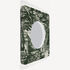 FORNASETTI Cornice con specchio bombato Giardino Settecentesco Verde/Avorio C34Y128BOFOR23VER